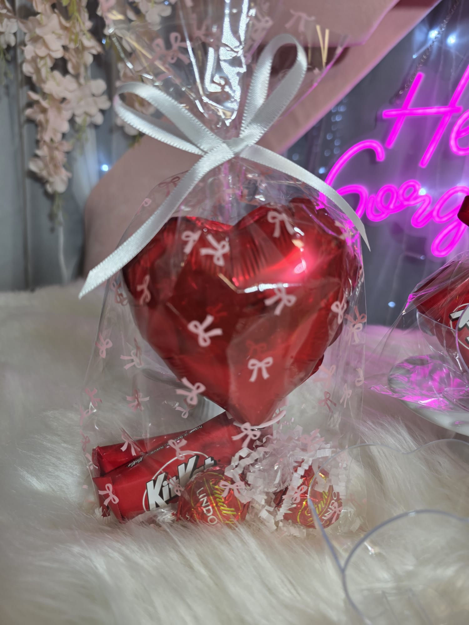 Kit-Kat y Lindor (Mini Globo)