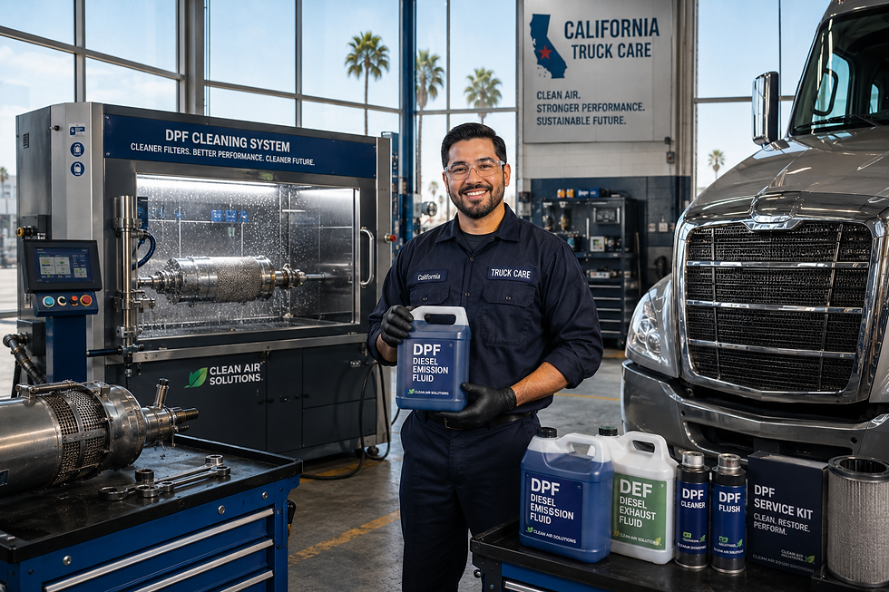 DPF Diesel Emission Fluid