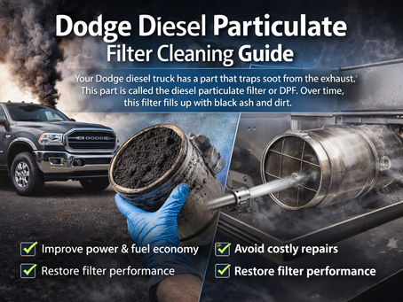 Dodge Diesel Particulate Filter Cleaning