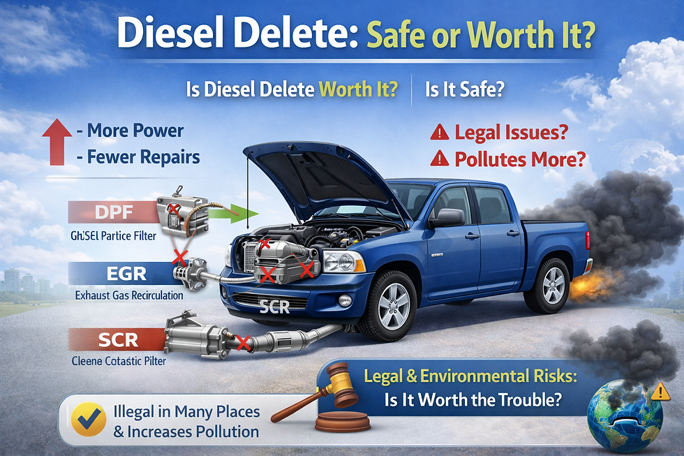 diesel delete