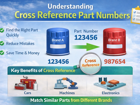 Cross Reference Part Number Guide for Beginners