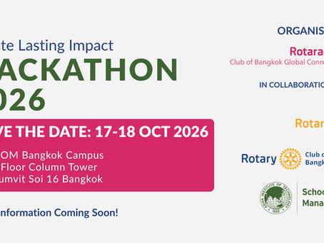 SAVE THE DATE | Create Lasting Impact Hackathon 2026