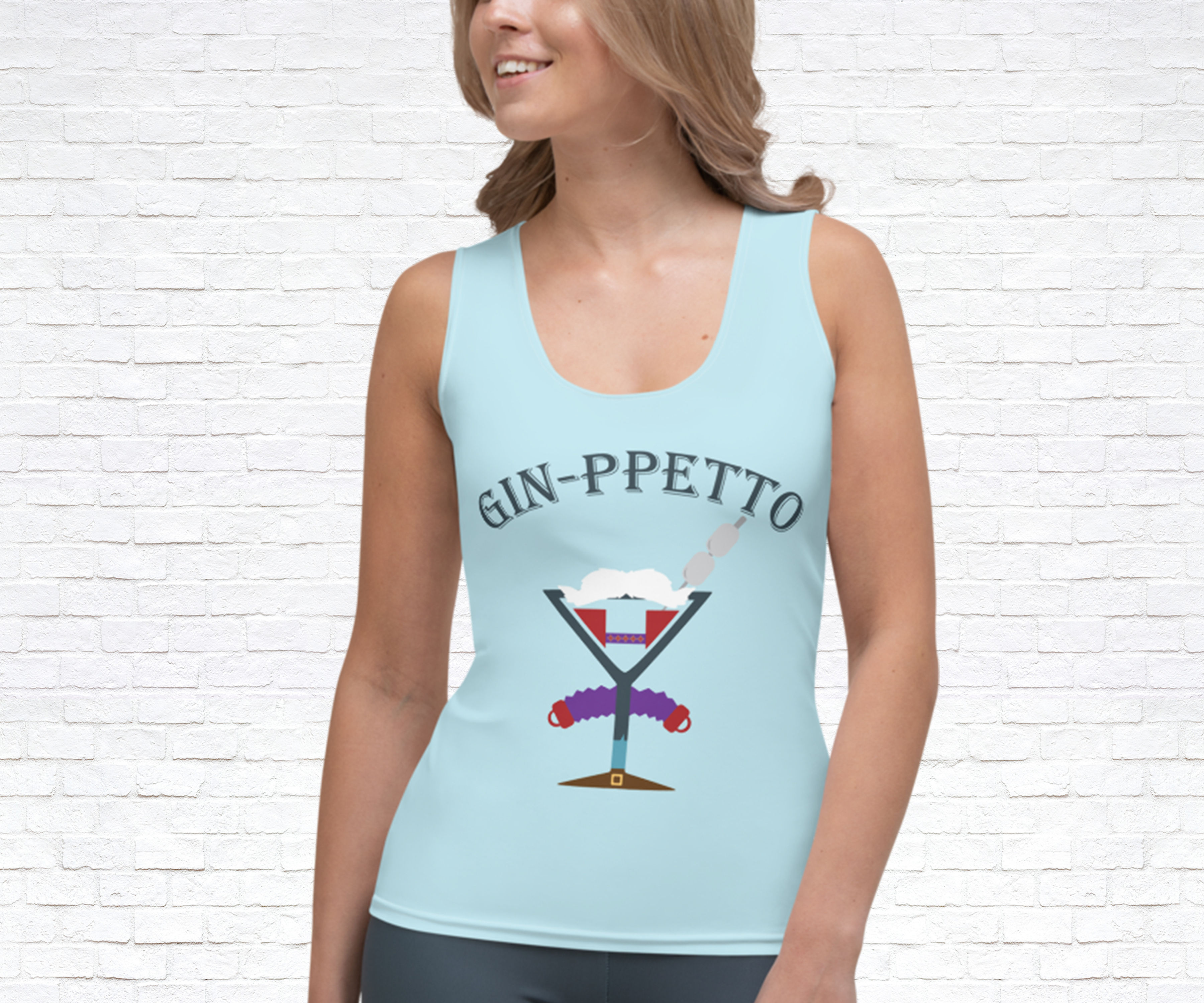 Ginpetto Wine and Dine Performance Shirt