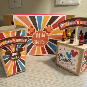 Mila and Karter's Birthday Favors