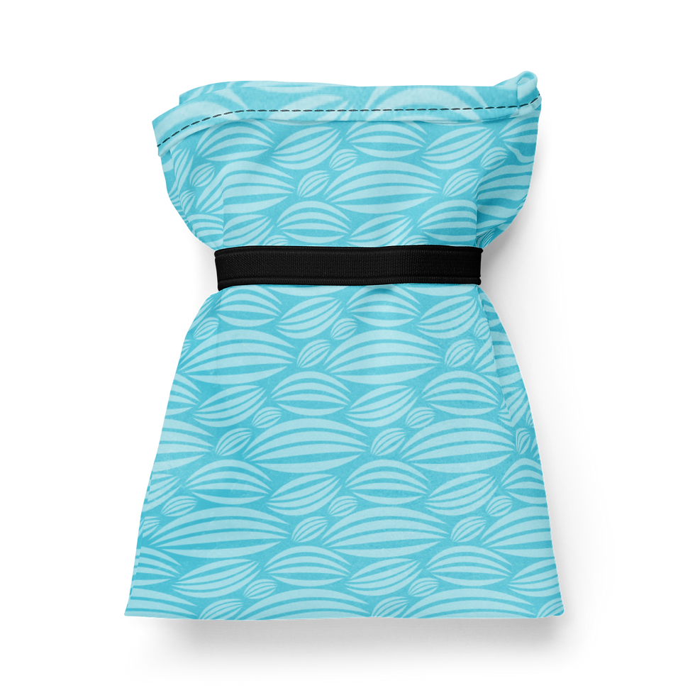 Thumbnail: Blue Wave Shopping Bag