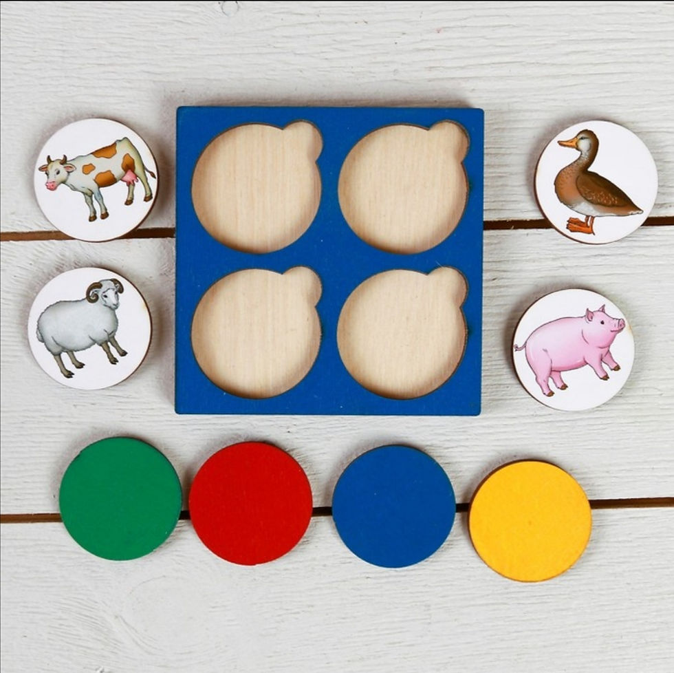 Миниатюра: Запоминалки «Ферма», МИКС