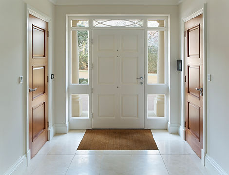Front door installation