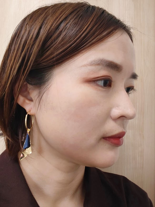 初めて大ぶりイヤリングを購入したときの写真