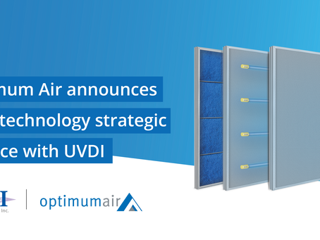 Optimum Air announces UV-C technology strategic alliance with UVDI in the fight against COVID-19 