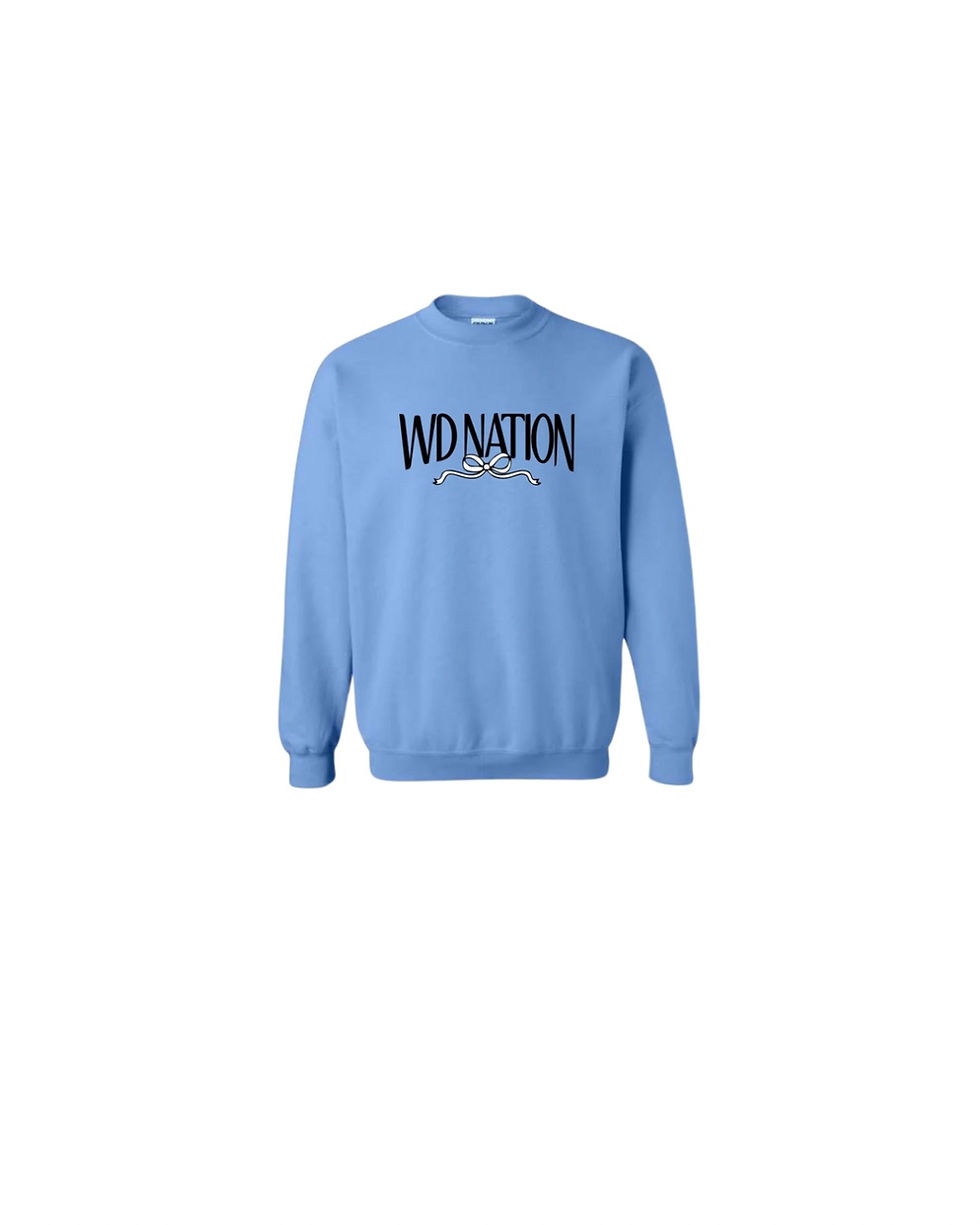 Thumbnail: WD Nation Bow Print Sweatshirt