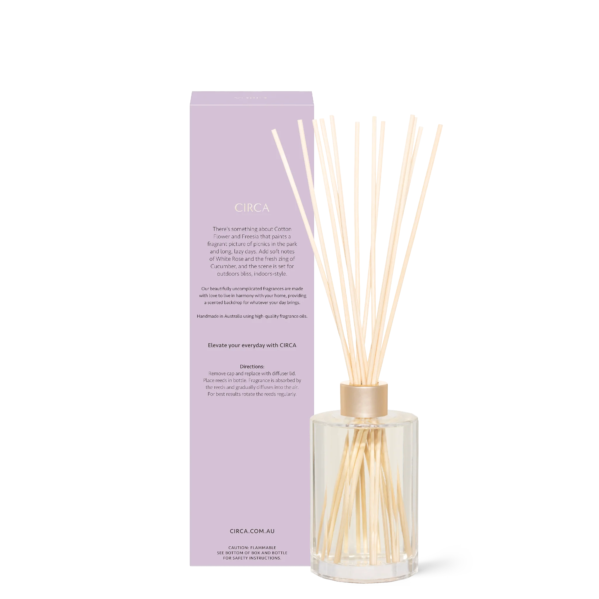Cotton Flower & Freesia Diffuser Karmeleons Gifts