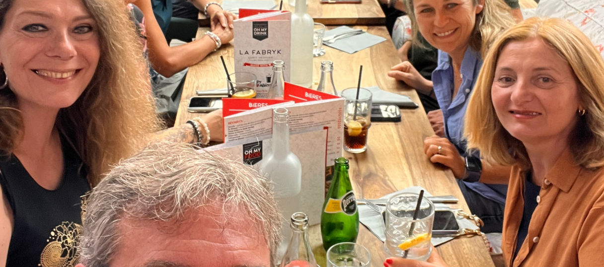 Dejeuner equipe Rhone 