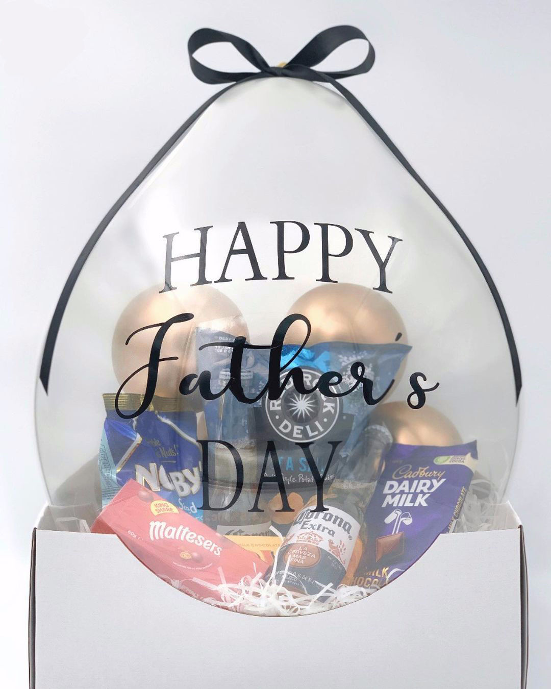 Happy Father's Day Balloon Hamper Gift