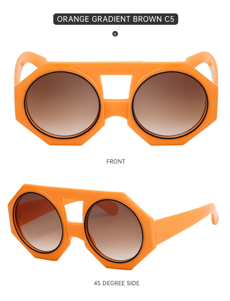Thumbnail: Exaggerated party disco fashion sunglasses
