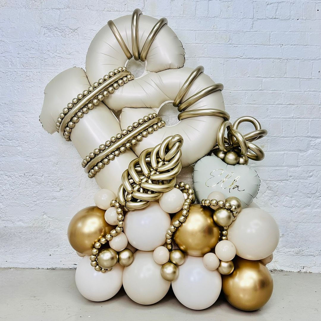 18th Girls Birthday Party Marquee Balloon Bouquet