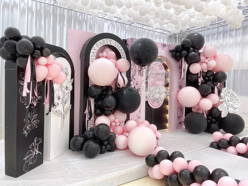 French Black and Pink Theme Package | just joy events