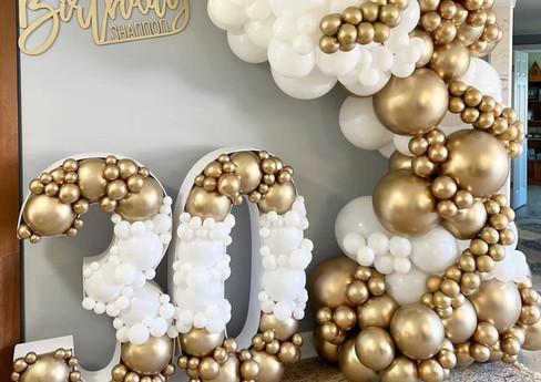 30th birthday party design decoration