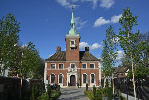 Saint Olav’s Norwegian Church and Seamans Mission, Albion Street, London. Photo: Barry Marsh