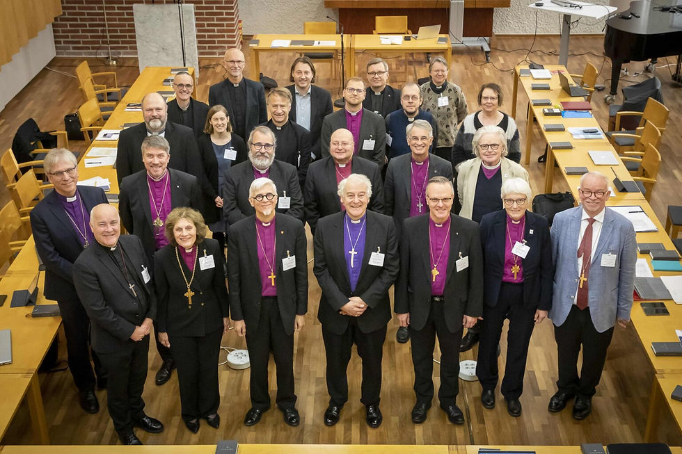 Meeting of Primates and Presiding Bishops of the Porvoo Communion of Churches in Tampere, Finland, 11th-13th October 2022. Photo: Diocese of Tampere, Evangelical Lutheran Church of Finland