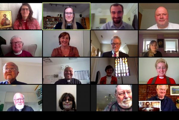 Screenshot of the recent Virtual Pentecost Service. Screenshot: Sarah Farrow