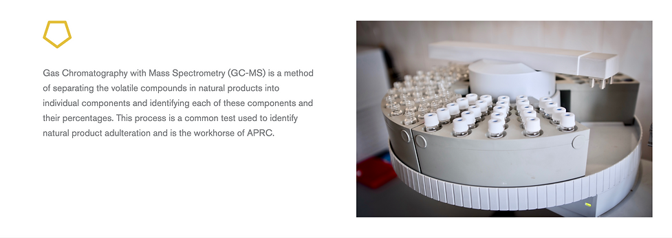 About GC-MS description