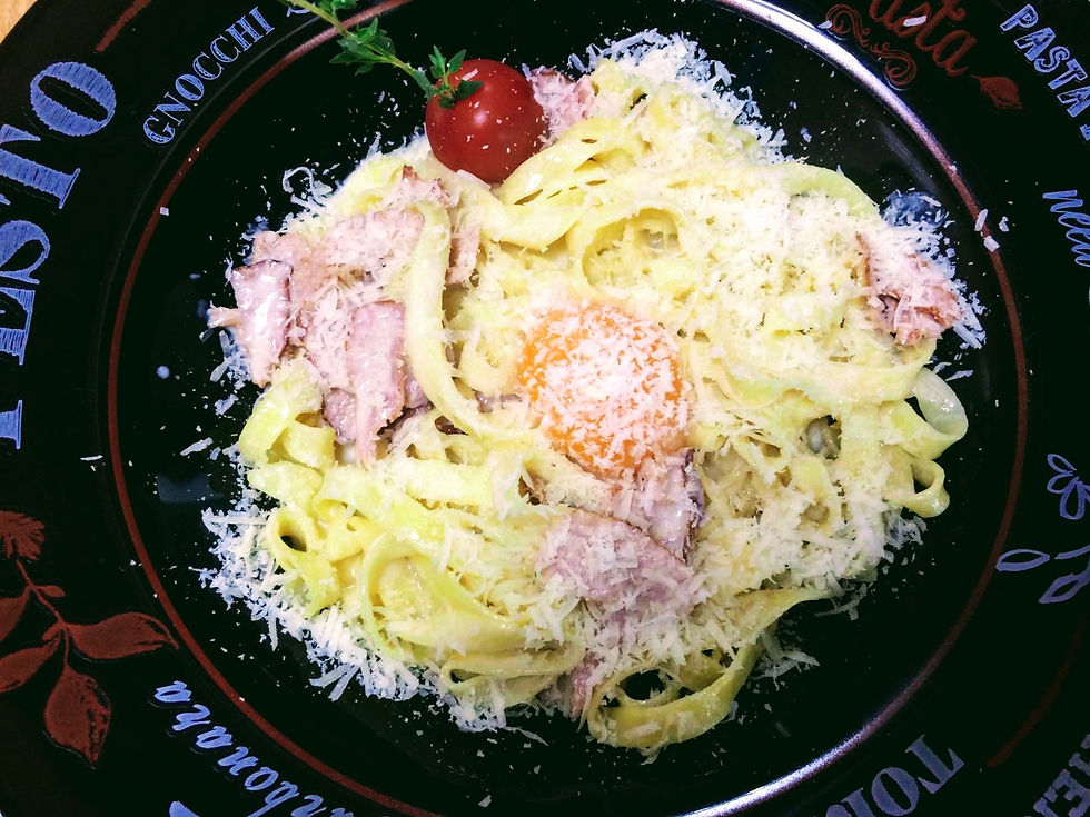 Arranged Food and Objects