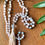 Thumbnail: MA052 | $125 | Tied with Intention | 108 bead Mala Prayer Healing Necklace