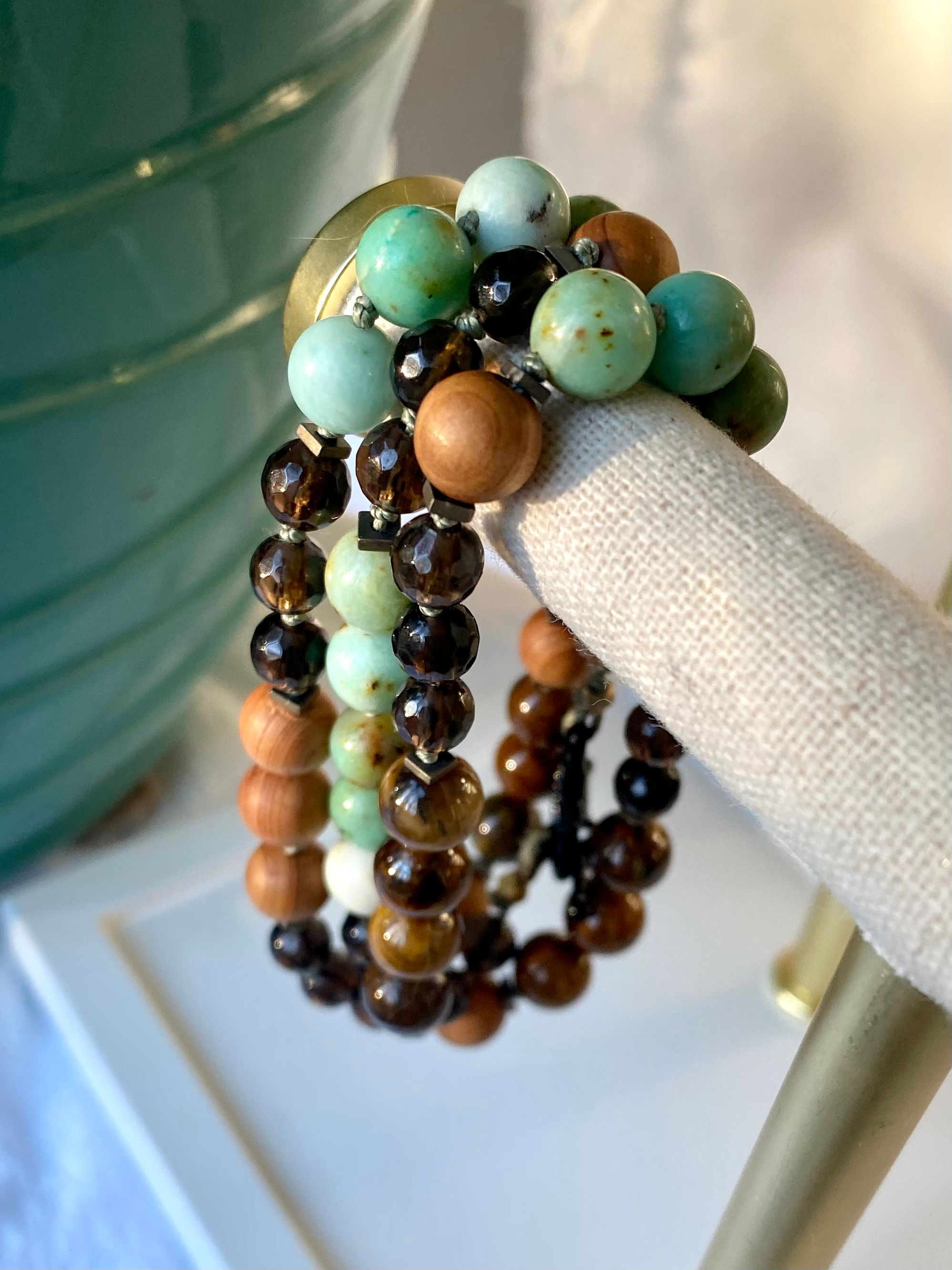 Hand-tied silk Necklace or bracelet