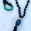 Thumbnail: MA043 | $125 | Tied with Intention | 108 bead Mala Prayer Healing Necklace