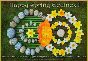 Spring Equinox and Green Clover