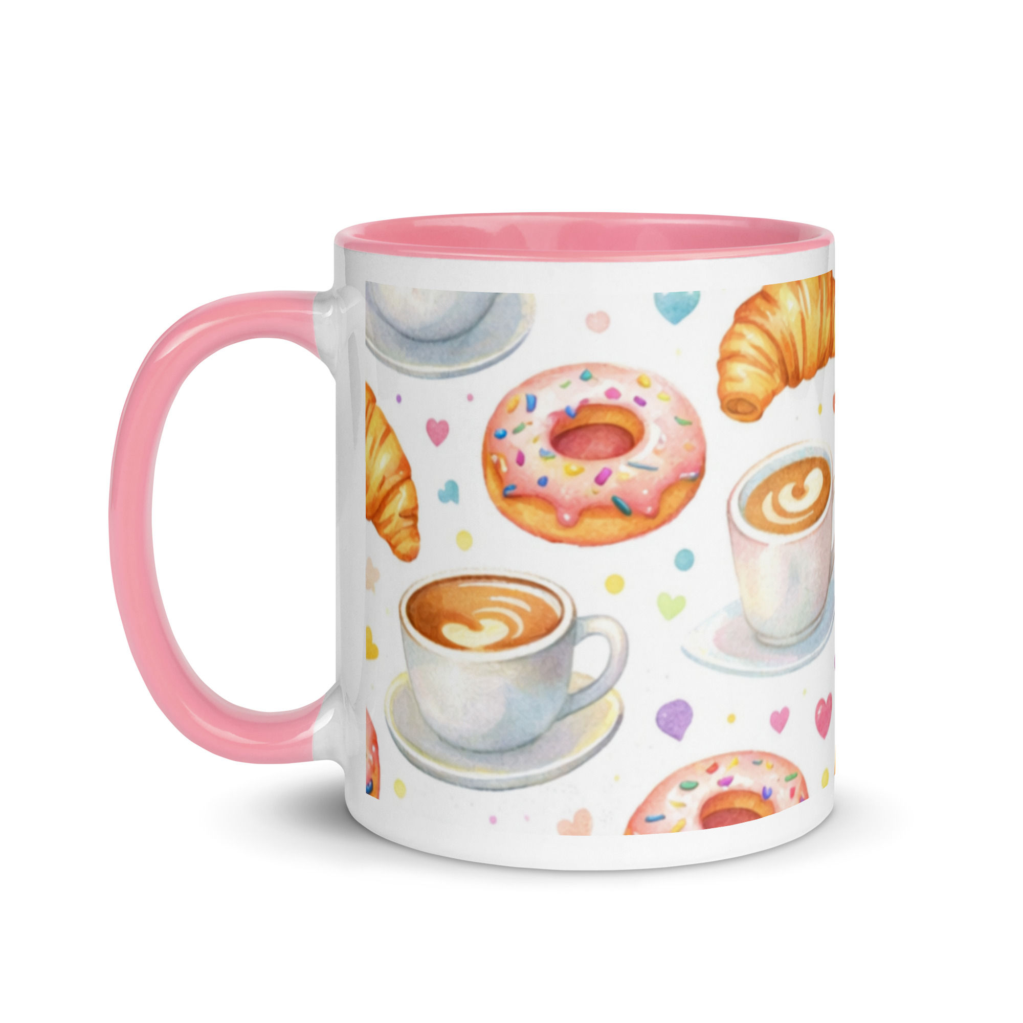 Breaky Mug with Color Inside