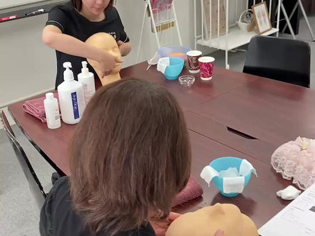 スクールの実習風景です😊