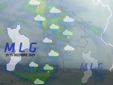 Weekend in balìa del maltempo: attese nuove piogge ed anche qualche fiocco di neve in montagna!