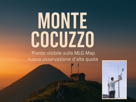 Monte Cocuzzo, Catena Costiera 1541 m: il nuovo nodo d’alta quota della rete MLG! Scopri tutti i dettagli!