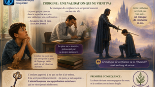 Lycopodium : illustration du profil homéopathique associé au besoin de tout contrôler, au manque de confiance en soi et à la recherche d'une validation intérieure.