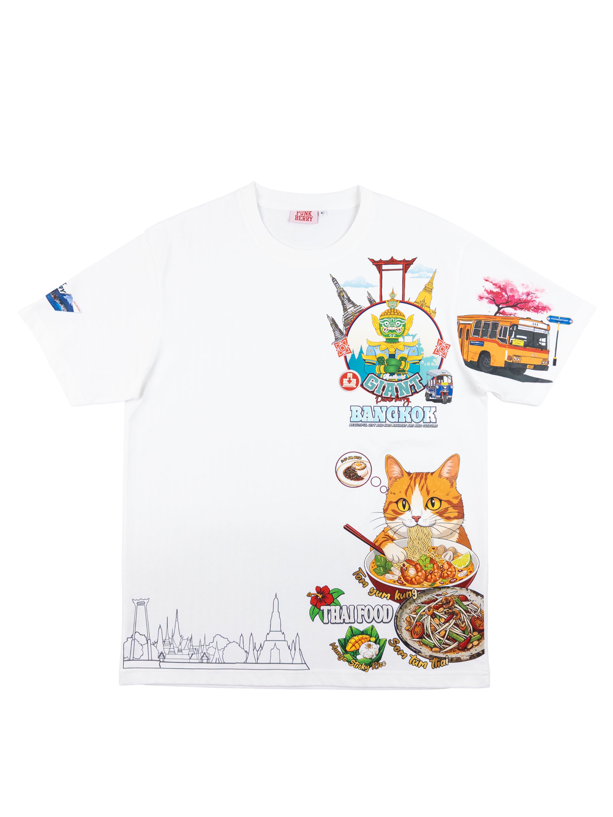 Giant Bangkok - E231 mockup White color Front