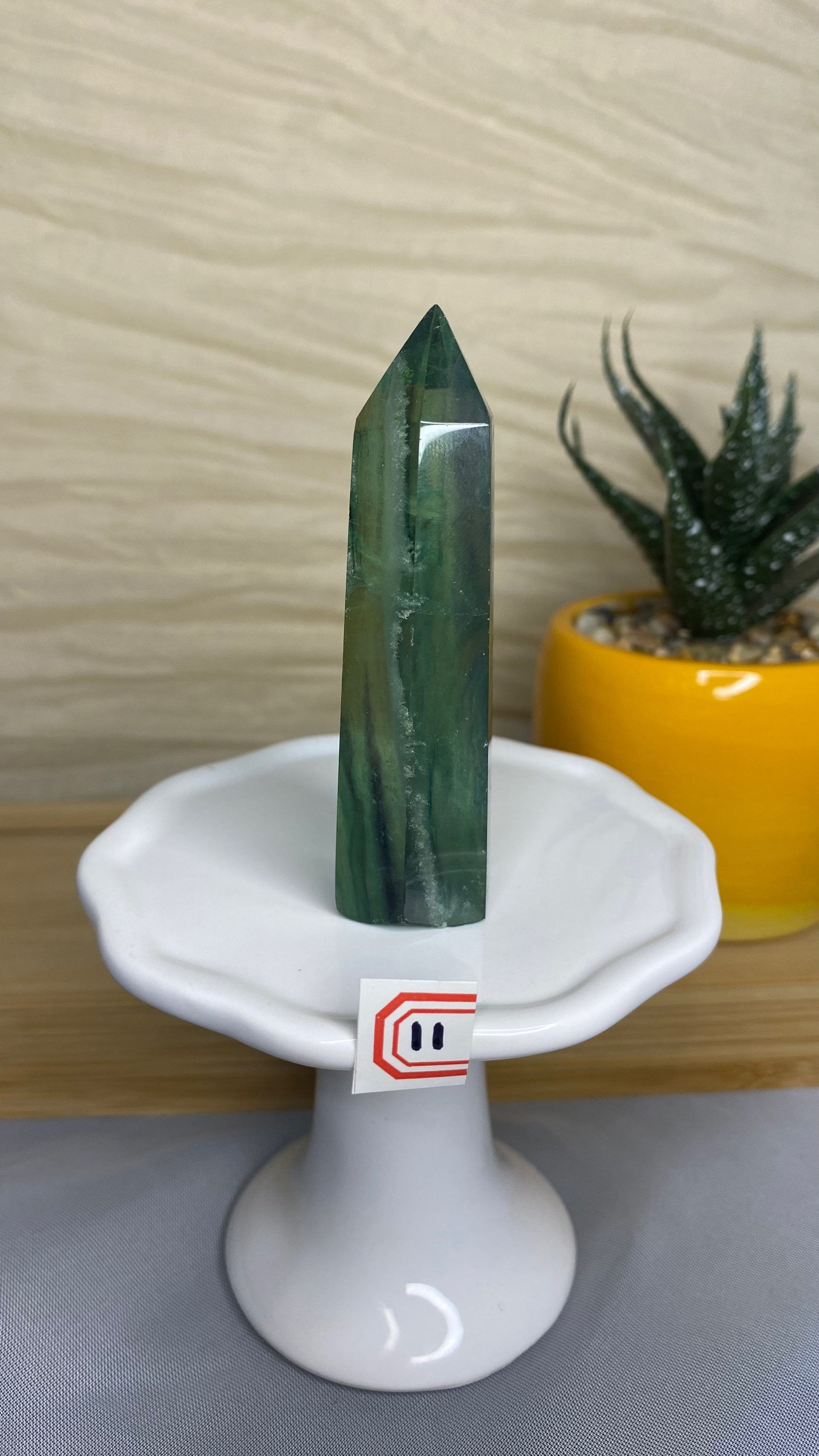 Green Fluorite Tower 11