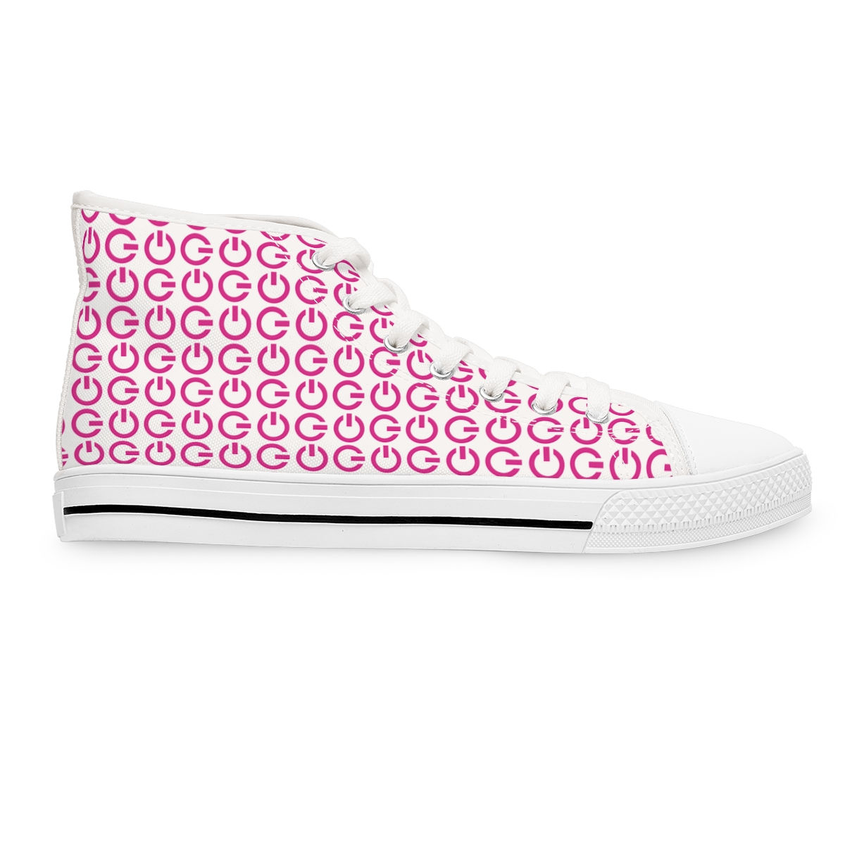 GoGirl High Top Sneakers with G Power Logos