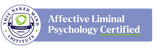 Affective Liminal Psychology Certified logo from This Naked Mind Institute