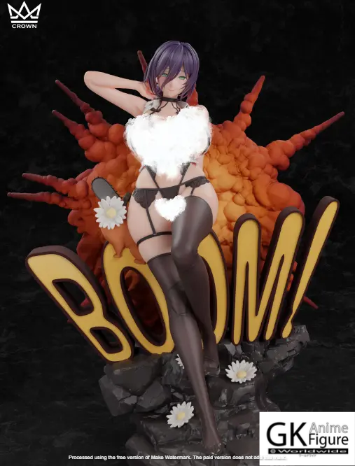 Thumbnail: 【PRE-ORDER】CROWN Studio - Reze Chainsaw Man Resin Statue GK Figure Worldwide