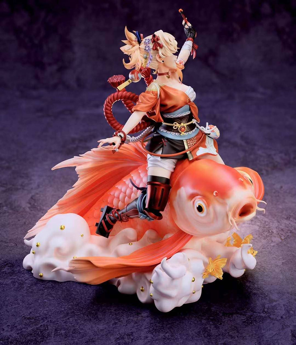 Thumbnail: 【PRE-ORDER】Qi Dong Studio - Genshin Impact - Yoimiya Resin Statue GK Figure