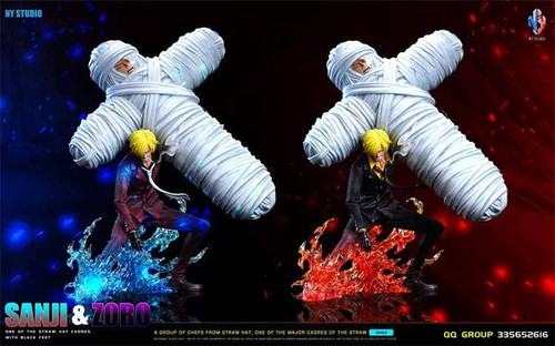 NY Studio - Sanji Carrying Zoro Resin Statue (Pre-Order) - One