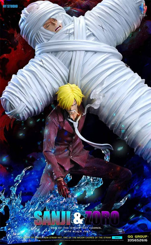 PRE-ORDER】 NY Studio - One Piece - Sanji Carrying Zoro Resin