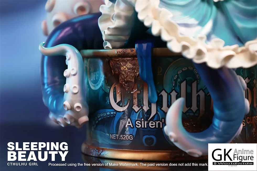 Thumbnail: 【PRE-ORDER】WeArtDoing Studio - Sleeping Beauty - Cthulhu Girl (Licensed) Resin
