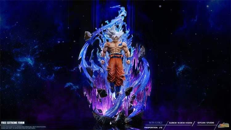 【PRE-ORDER】Qi Yuan Studio - Dragon Ball - Ultra Instinct Goku Resin Statue GK