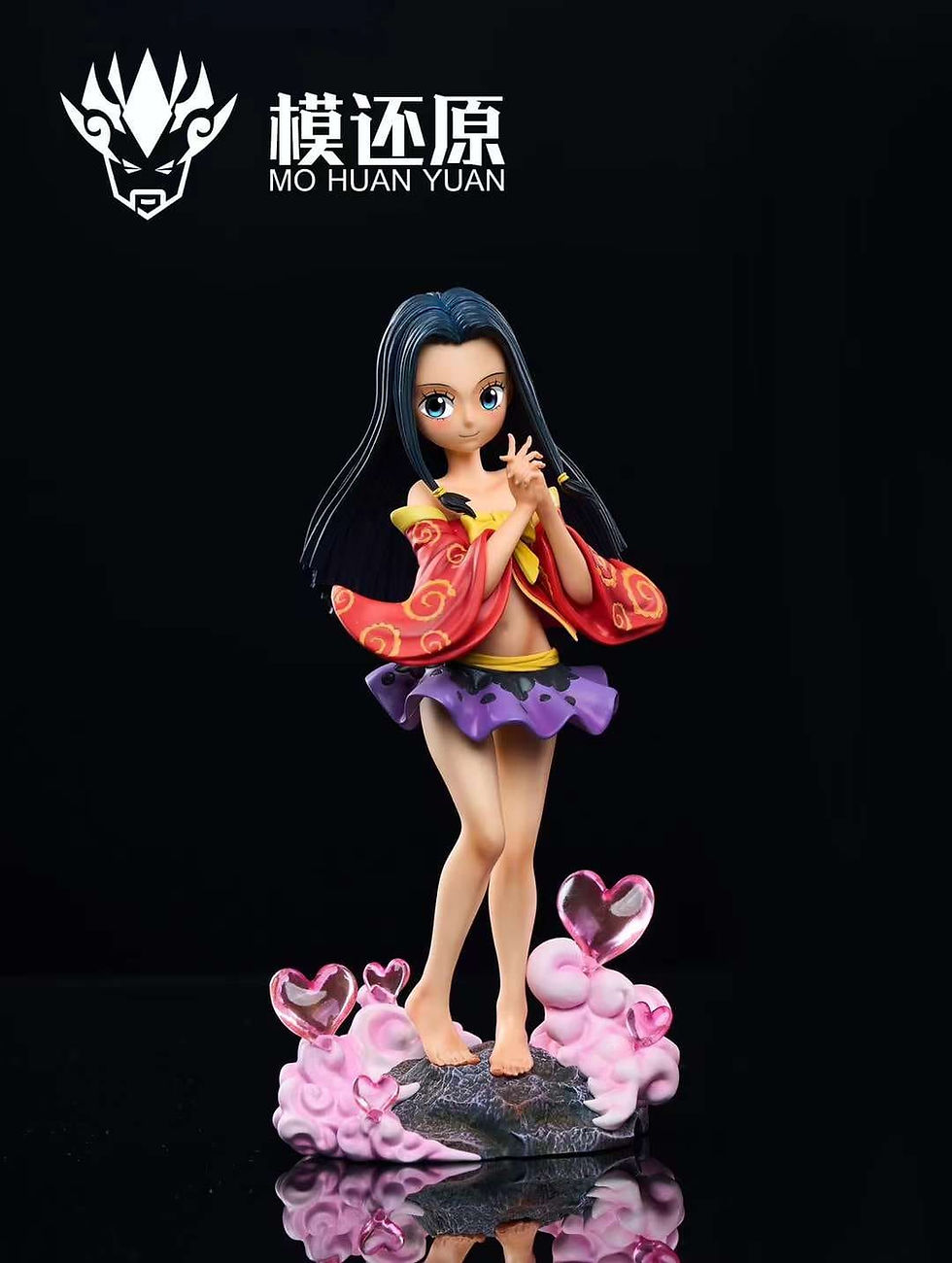 Thumbnail: Mo Huan Yuan Studio - S-Snake, Luffy & Kid Boa Hancock Resin Statue
