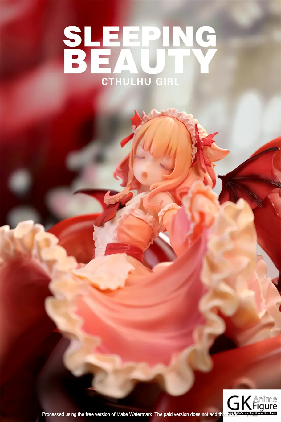 Thumbnail: 【PRE-ORDER】WeArtDoing Studio - Sleeping Beauty - Cthulhu Girl (Licensed) Resin