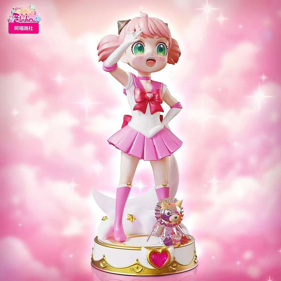 Thumbnail: 【PRE-ORDER】 Amiao Painting Club Studio - Spy x Family 002 - Sailormoon Anya GK
