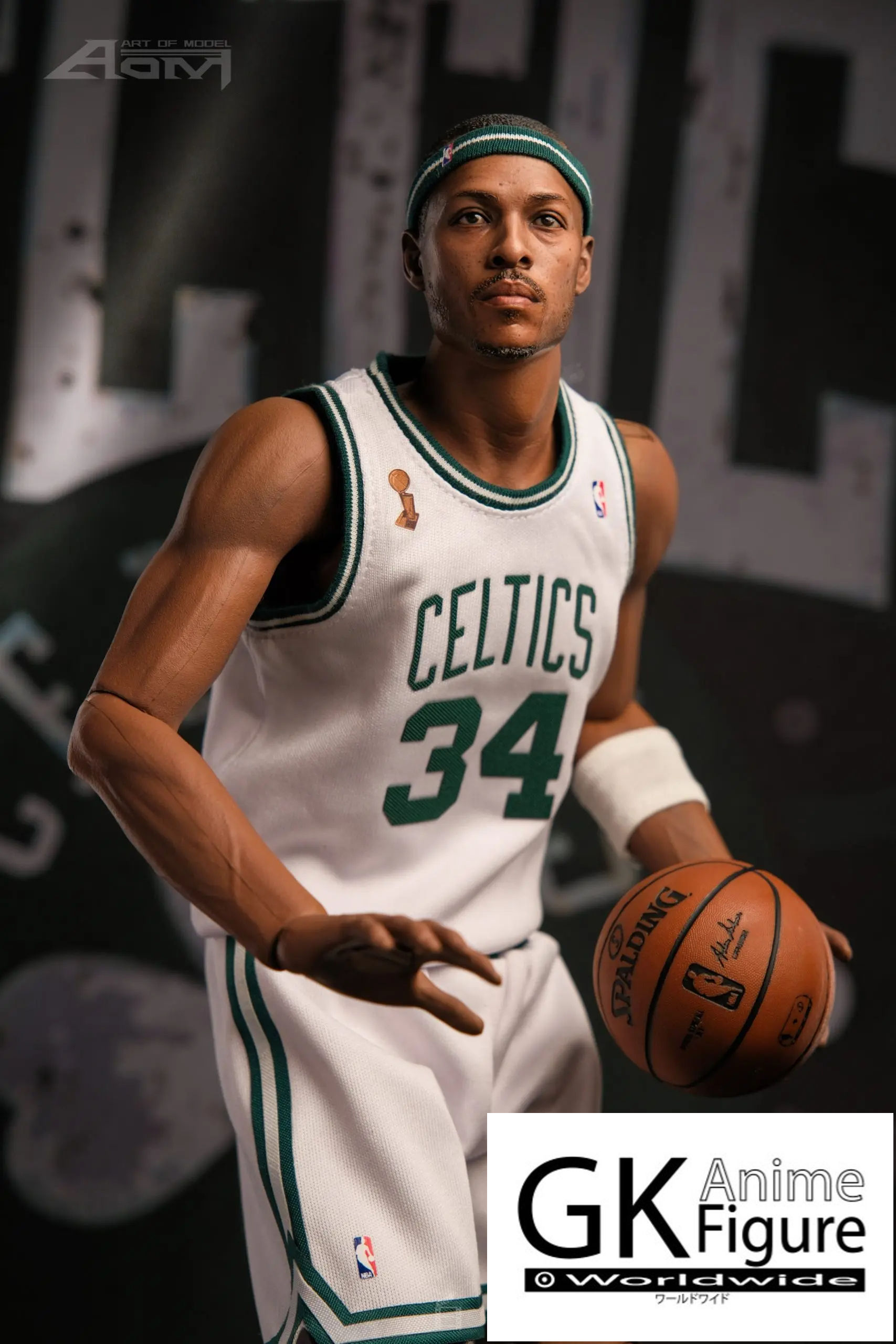 【PRE-ORDER】AOM TOYS - Pierce Celtics' Big Three 2008 Championship Set NBA Resin