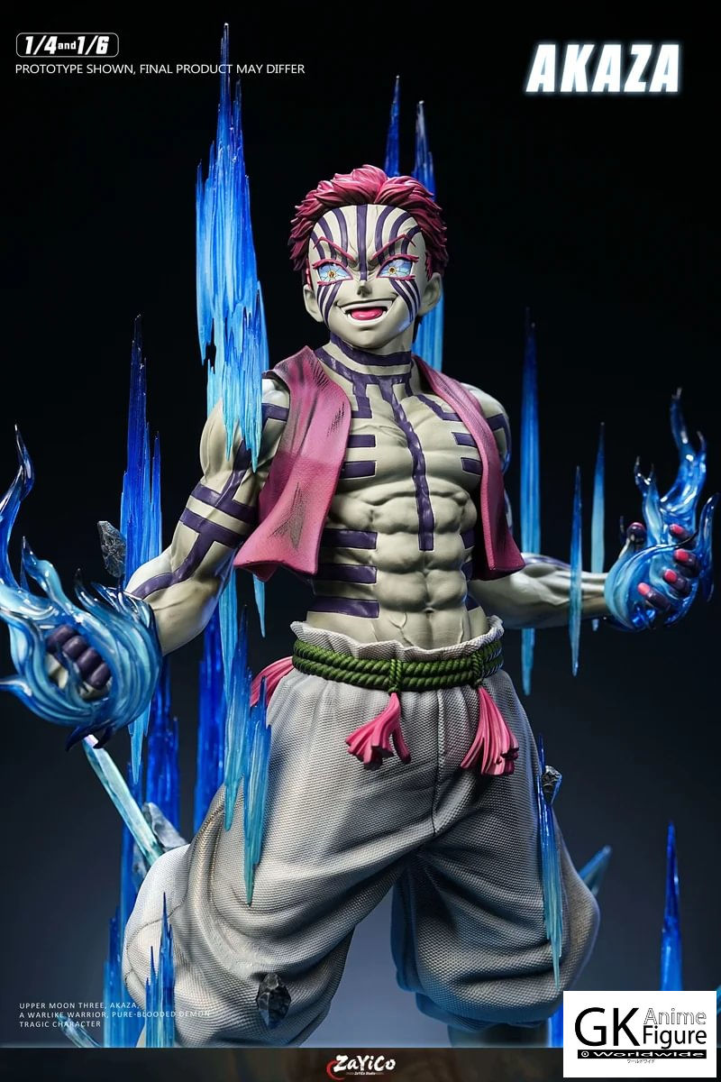 Thumbnail: Zayico Studio - Akaza Upper Rank Three Standing Version 1/6 Resin Statue